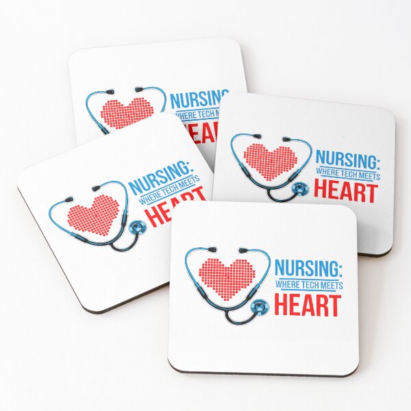 Item preview, Nursing: Where Tech Meets Heart - Modern Medical Design designed and sold by ObjCrea123.