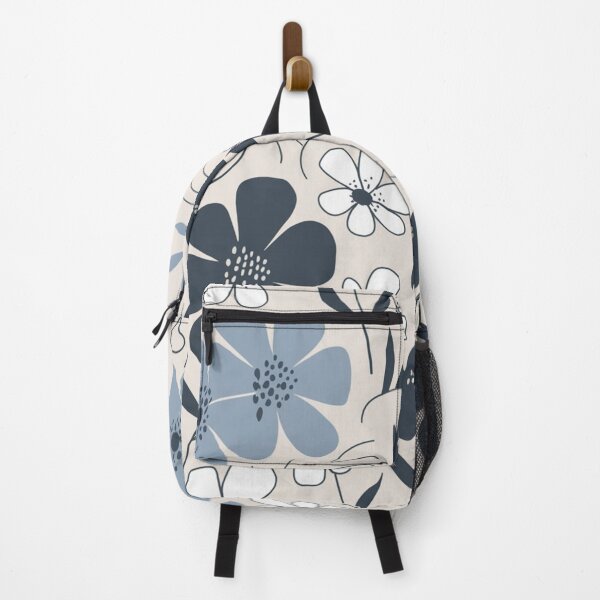 Item preview, Serene Blue Flowers Artwork designed and sold by Furbulous Faces.