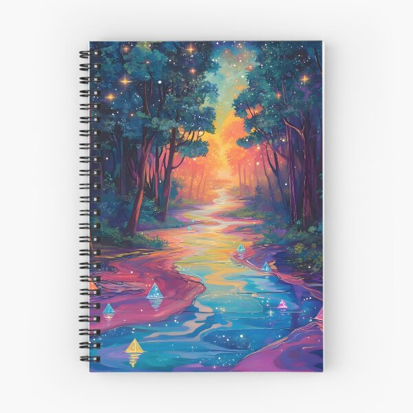 Item preview, Prism Forest Path designed and sold by AI-Only Creations.