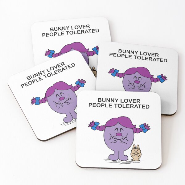 Item preview, Little Miss Bunny Lover People Tolerated designed and sold by Scat the cat.