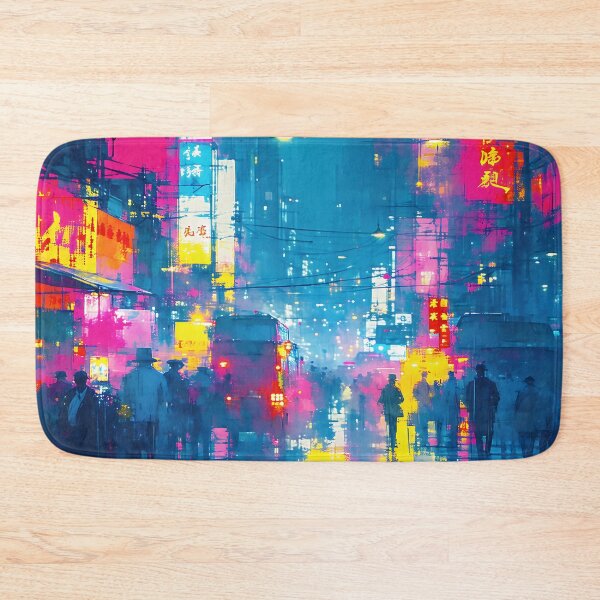 Item preview, Neon City Pulse designed and sold by PanoramaPrints.
