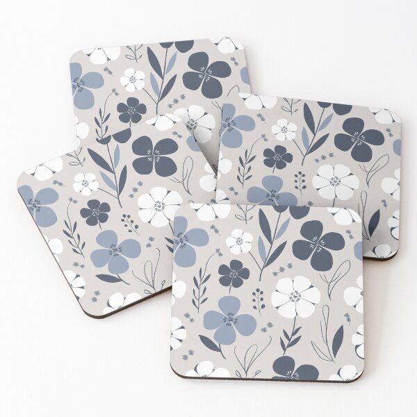 Item preview, Stylish Indigo Petals Design designed and sold by Furbulous Faces.