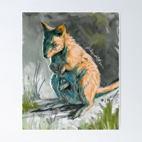 Item preview, Tasmanian Pademelon designed and sold by cherishart.