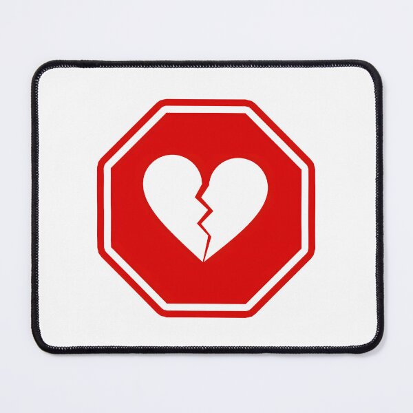 Item preview, Heart Break Signage designed and sold by PING 999 STUDIO.