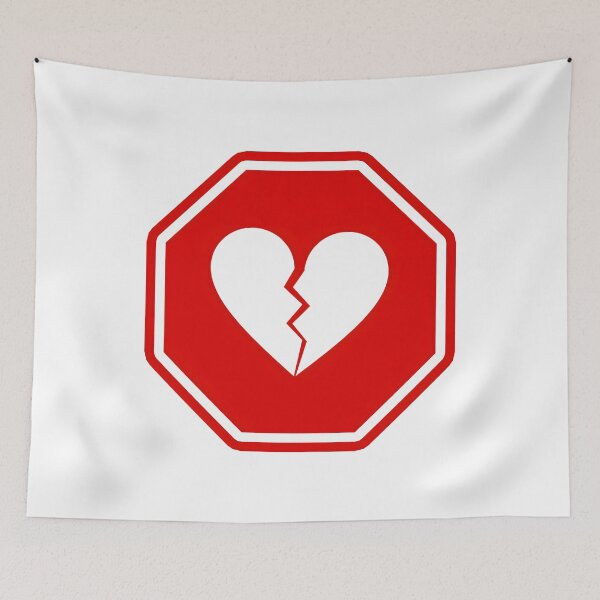 Item preview, Heart Break Signage designed and sold by RvinJo8.