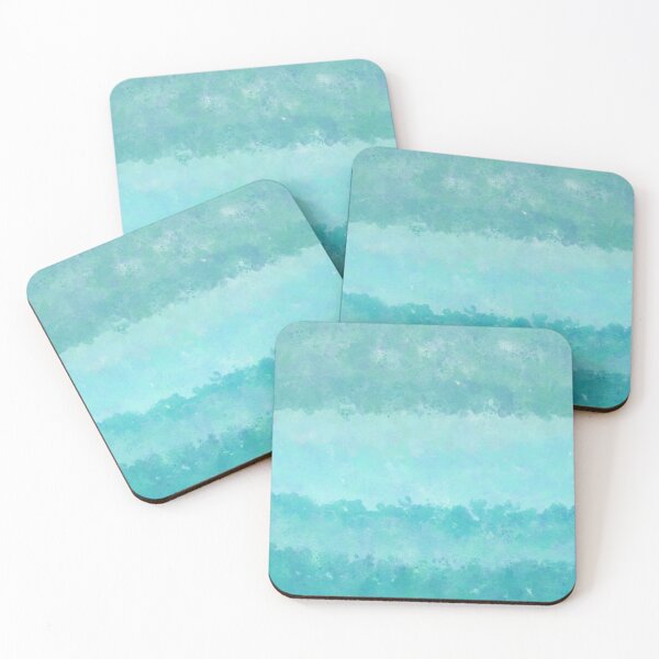 Item preview, Aqua Abstract Watercolor Art designed and sold by Reuki.