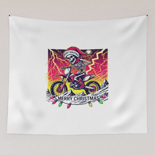 Item preview, Christmas Motocross designed and sold by clarkfraser.