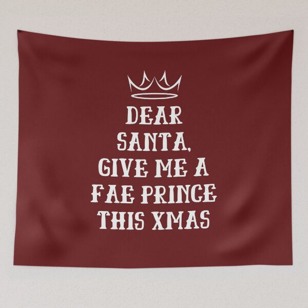 Item preview, Dear Santa, Give me a Fae Prince This Xmas designed and sold by Megurix.