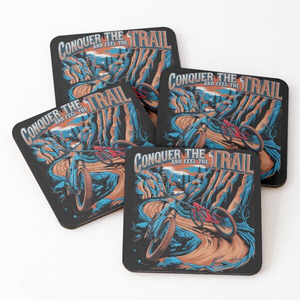 Item preview, Conquer The Trail And Feel The Trail designed and sold by Creomix.