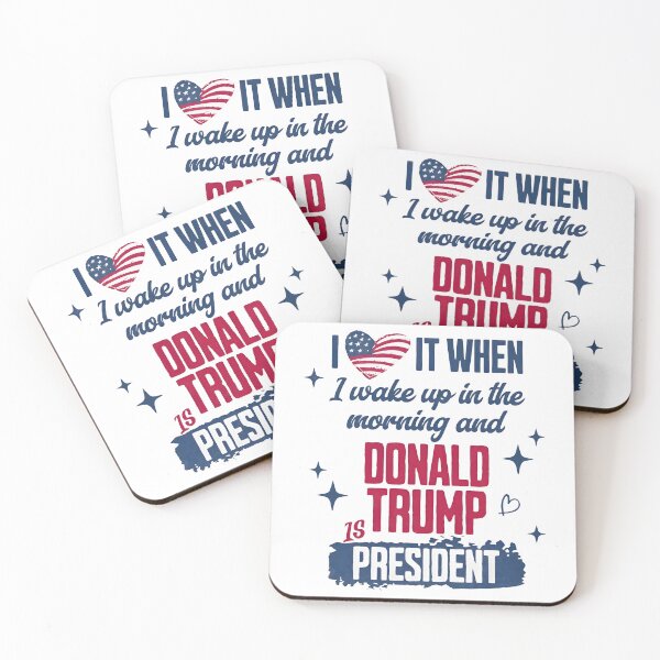 Item preview, I Love it When I Wake Up in Morning & Donald Trump is PRESIDENT designed and sold by Capisedo.