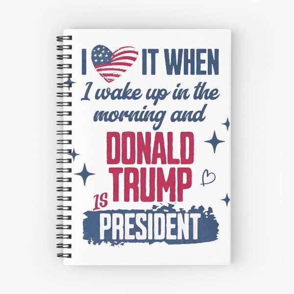 Item preview, I Love it When I Wake Up in Morning & Donald Trump is PRESIDENT designed and sold by Capisedo.