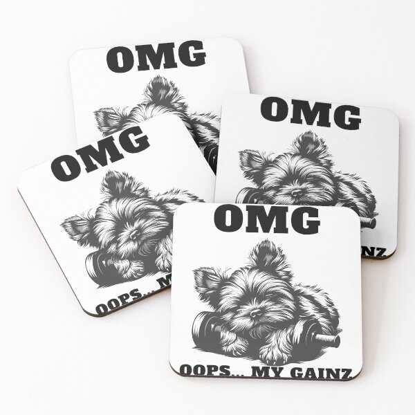 Item preview, Yorkshire Terrier: OOPS, My Gainz! designed and sold by StoReprint1.