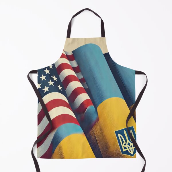 Item preview, Ukrainian-American flag designed and sold by segushop.