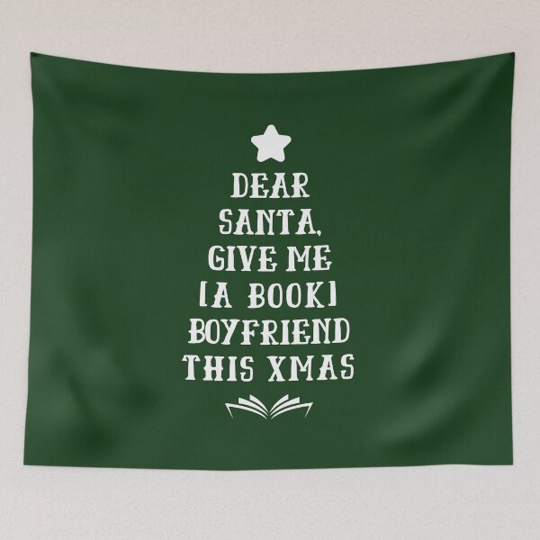 Item preview, Dear Santa, Give me [a book] boyfriend This Xmas designed and sold by Megurix.