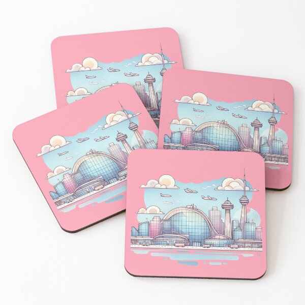 Item preview, Pearson Airport Canada Minimalist Watercolor Sticker,  designed and sold by PaintMeWorld.