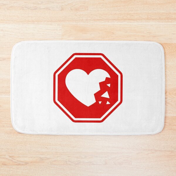 Item preview, Shattered Heart Signage designed and sold by PING 999 STUDIO.