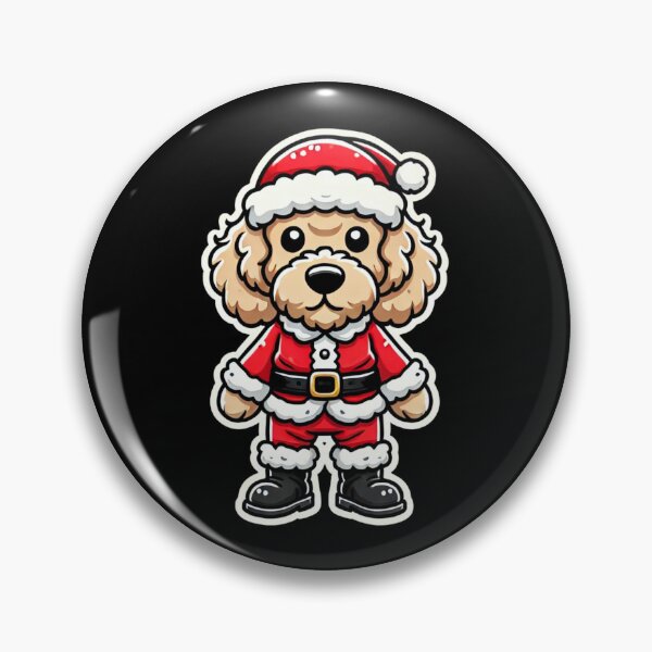 Item preview, Christmas Maltipoo Sports Fashion Couture Baggy Santa Clause designed and sold by The Art of Kkatarynka.