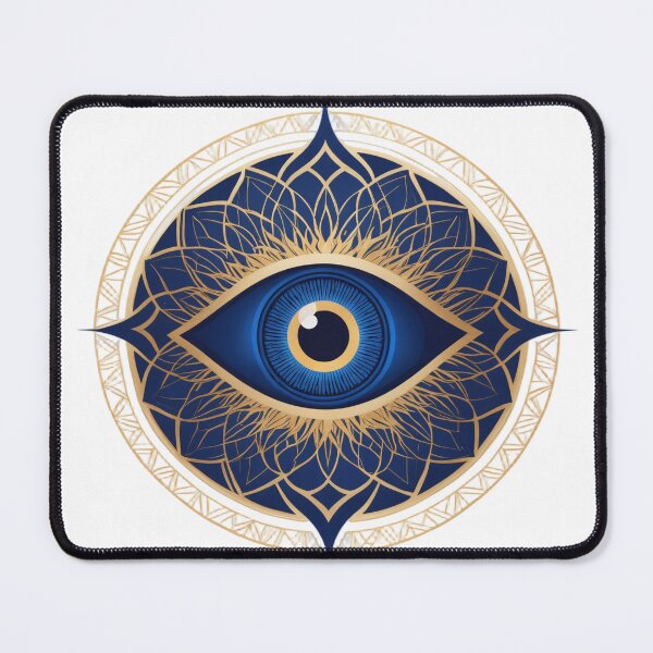 Item preview, Minimalist Evil Eye Mandala designed and sold by subhamkapoor.