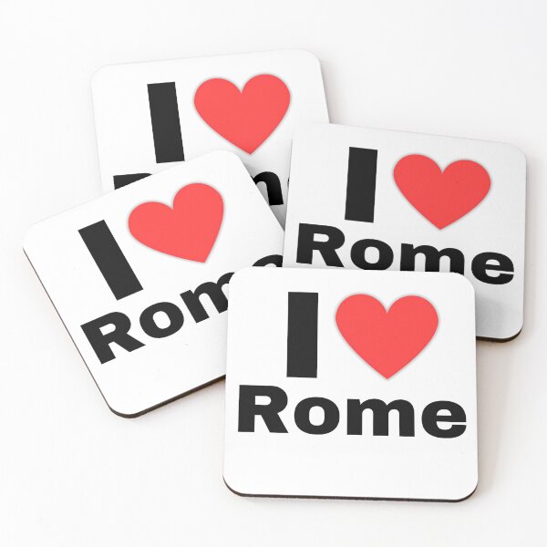 Item preview, I Love Rome Minimalist Heart Design designed and sold by ZetaDream.
