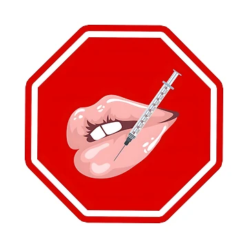 Artwork thumbnail, Lips Injection Signage by PING 999 STUDIO