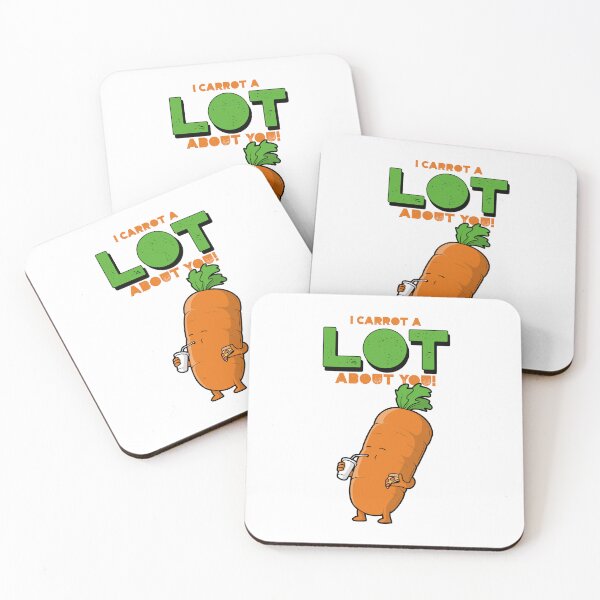 Item preview, I Carrot A Lot About You! designed and sold by Fanverse Merchandise.