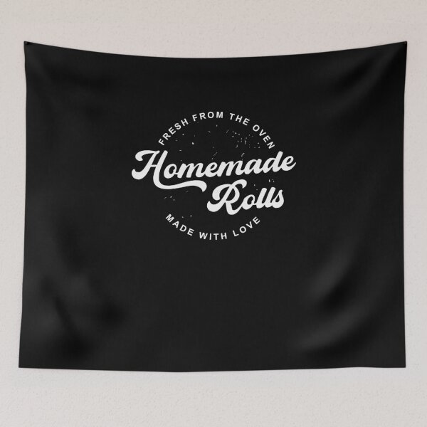 Item preview, Homemade Rolls Vintage Typography Design designed and sold by nor-my.