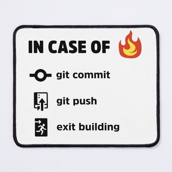 Item preview, In Case Of Fire - Funny Programming Jokes - Light Color designed and sold by Programming Jokes.