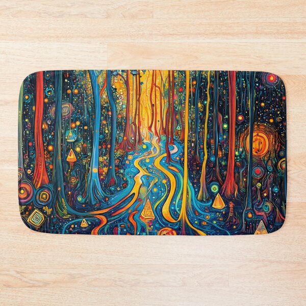 Item preview, Ethereal Spectrum Forest designed and sold by AI-Only Creations.