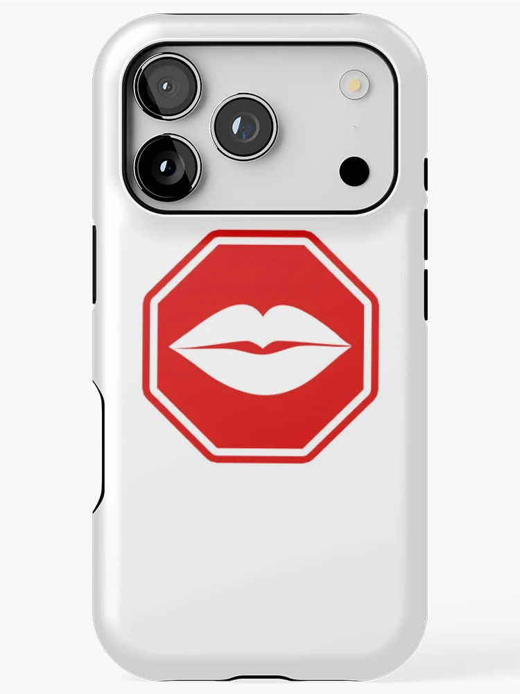 Thumbnail 1 of 4, iPhone Case, Lips Signage designed and sold by PING 999 STUDIO.