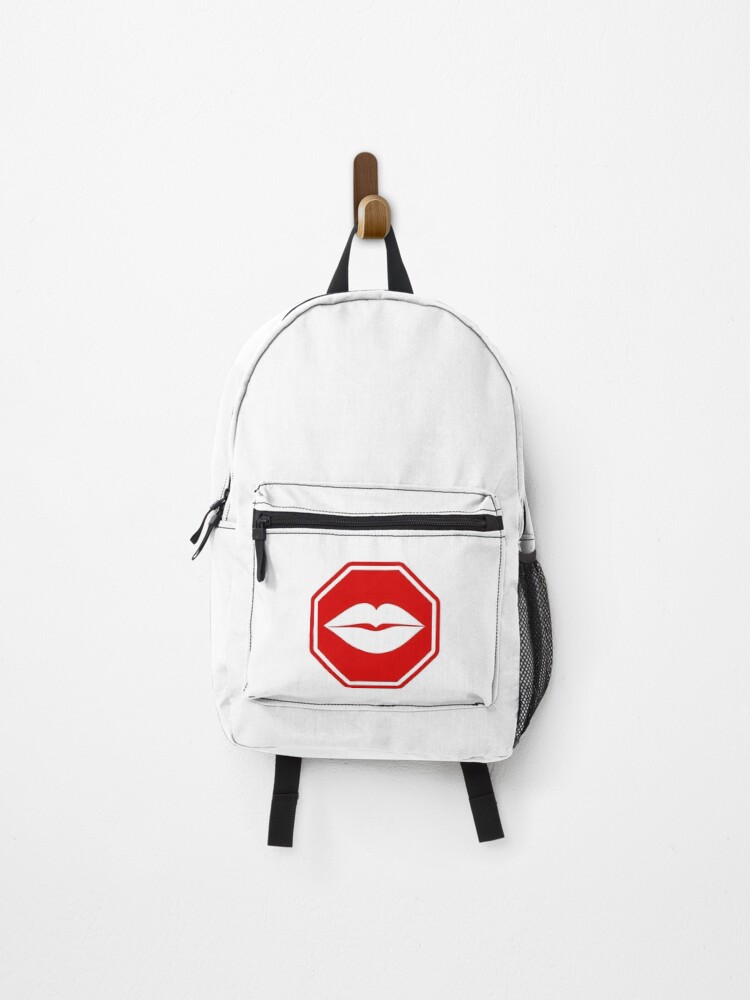 Thumbnail 1 of 3, Backpack, Lips Signage designed and sold by RvinJo8.