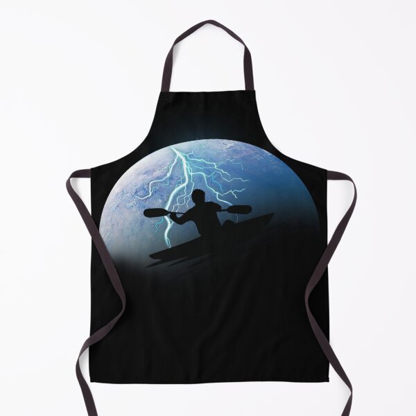 Item preview, Kayak Dreams in Lunar Glow.Paddling on the Moon. designed and sold by JAGA-ALIME.