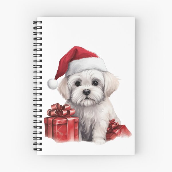 Artikelvorschau, Weihnachtsmalteser und Weihnachtsgeschenk entworfen und verkauft von The Art of Kkatarynka.