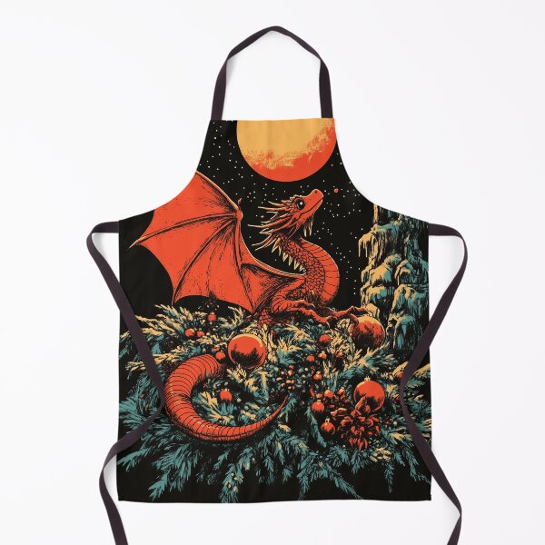 Item preview, Christmas Dragon and the Festive Tree by Night designed and sold by LonesomeKnight.