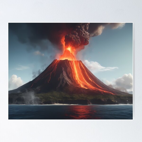 Item preview, Erupting Volcano designed and sold by papi1998.