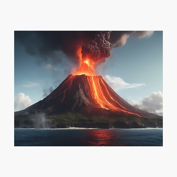 Item preview, Erupting Volcano designed and sold by papi1998.