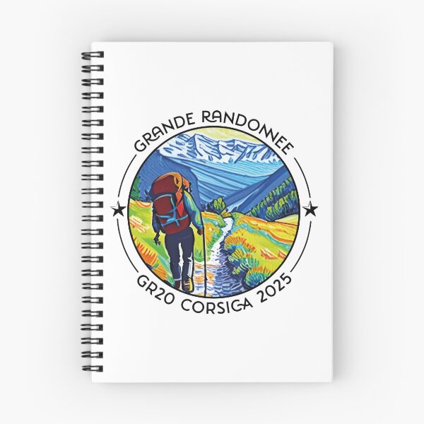 Item preview, GR20 CORSICA- GRANDE RANDONNEE-2025 designed and sold by designkb.