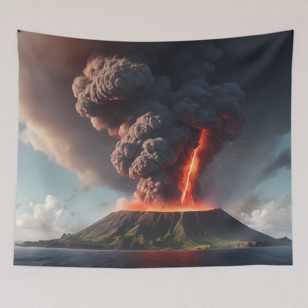 Item preview, Erupting Volcano designed and sold by papi1998.