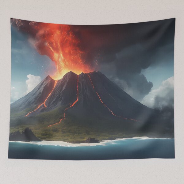 Item preview, Erupting Volcano designed and sold by papi1998.