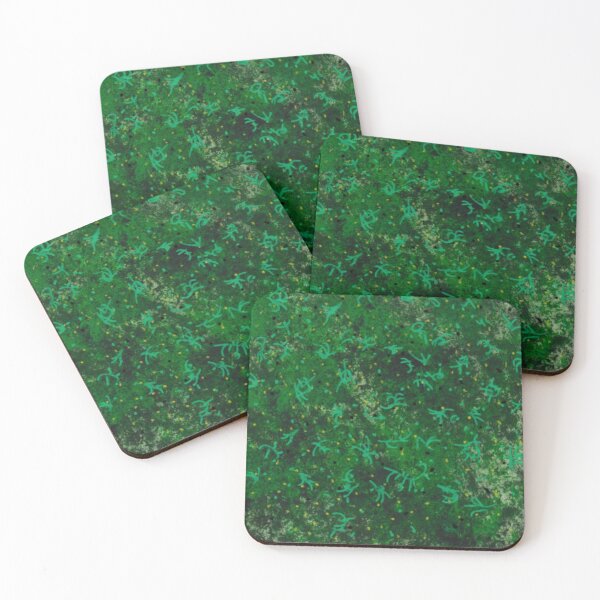 Item preview, Dark Green Moss with flecks of light designed and sold by CatMacScot.