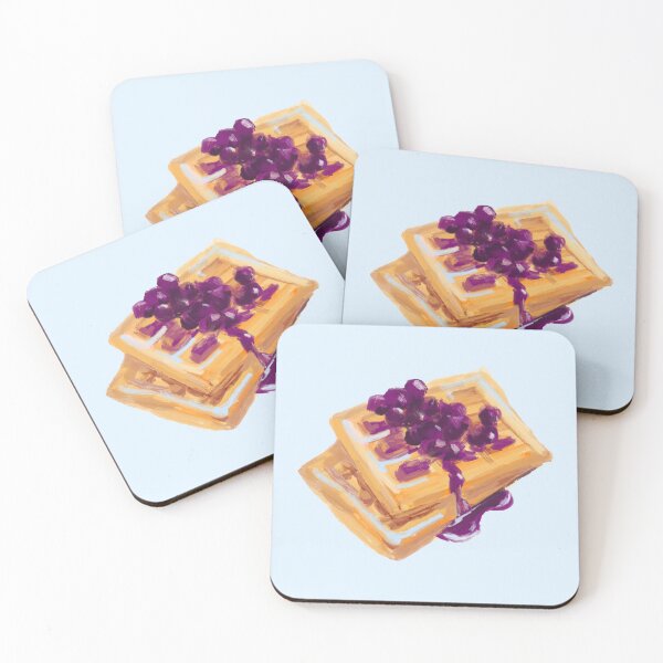 Item preview, Blueberry waffles designed and sold by Lily  Bloom.