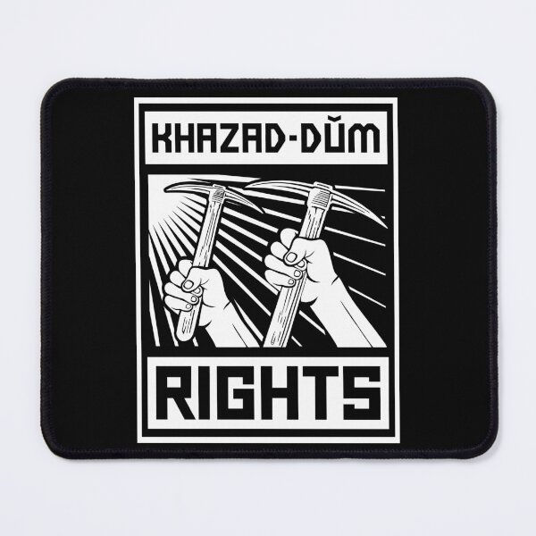 Item preview, Rights for Khazad Dum - black version designed and sold by Pintwich.