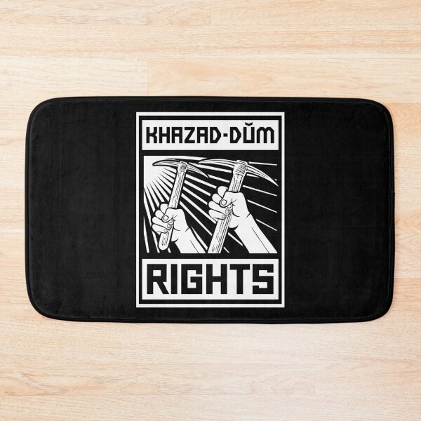 Item preview, Rights for Khazad Dum - black version designed and sold by Pintwich.