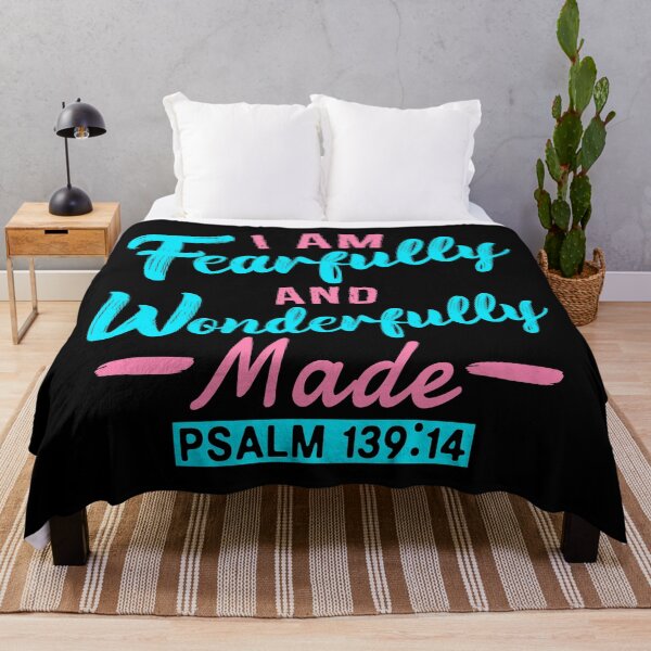 Item preview, Psalm 139:14 I Am Fearfully And Wonderfully Made designed and sold by plushism.
