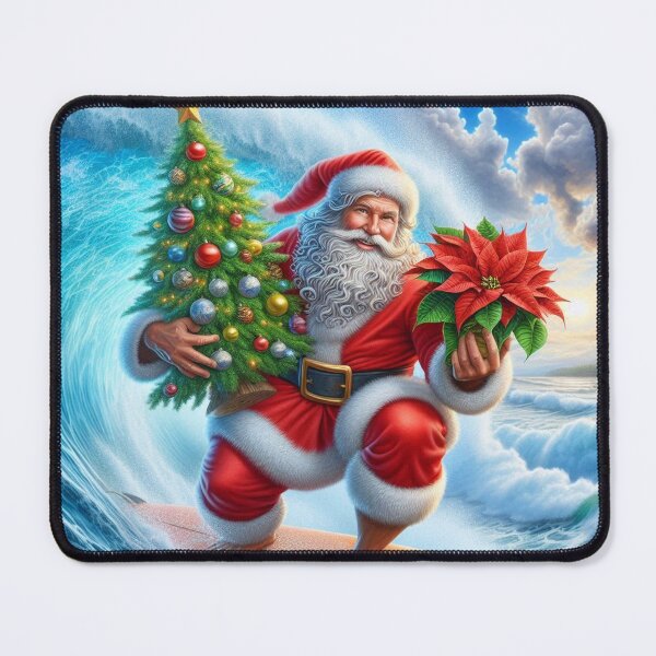 Item preview, Surfing Santa Claus designed and sold by RaF71PrO.