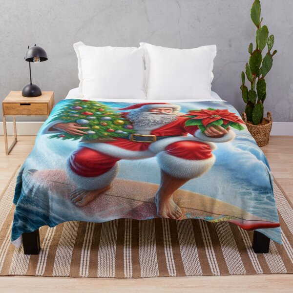 Item preview, Surfing Santa Claus designed and sold by RaF71PrO.