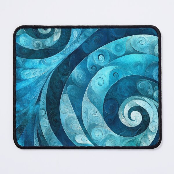 Item preview, New Zealand Māori Paua Pattern Koru Design 227 designed and sold by GrinGalore.