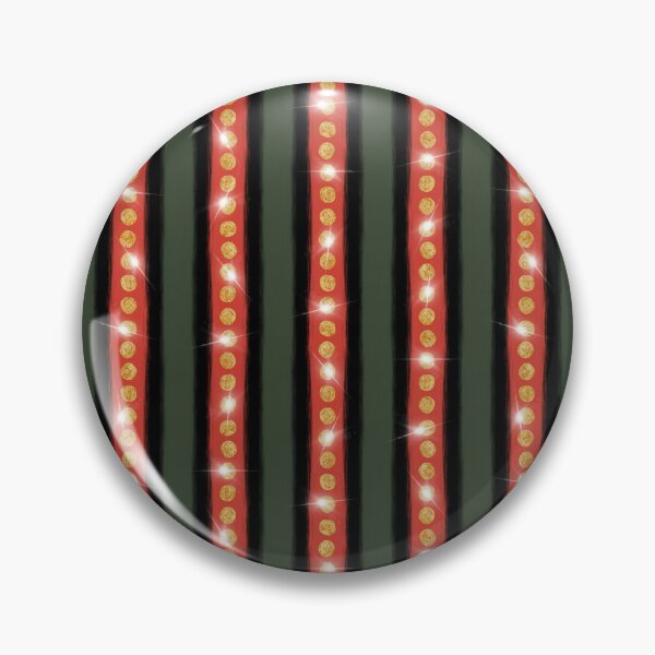 Item preview, Christmas Glitter Stripes - black designed and sold by marialindemann.