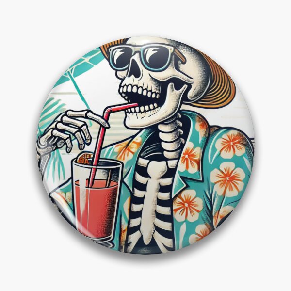 Item preview, Chill Skeleton: Juice and Good Vibes designed and sold by Alta-store.