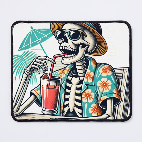 Item preview, Chill Skeleton: Juice and Good Vibes designed and sold by Alta-store.