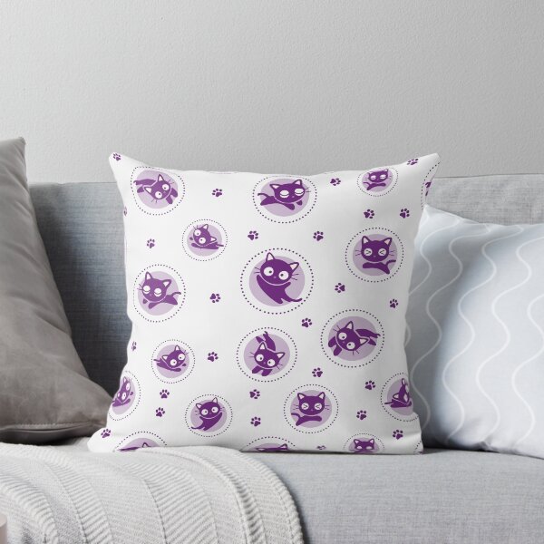 Item preview, Black Cat Seamless Pattern Cute designed and sold by Kubala Designs.